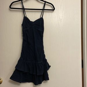 Dark blue dress